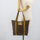 LOUIS VUITTON Antigua Cabas MM Tote Bag Brown M40086 LV Auth ka5089-22