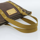 LOUIS VUITTON Antigua Cabas MM Tote Bag Brown M40086 LV Auth ka5089-7