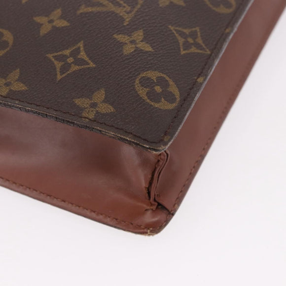 LOUIS VUITTON Monogram Porte Documents Bandouliere Bag M53338 Auth ka5092