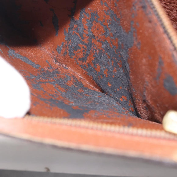 LOUIS VUITTON Monogram Porte Documents Bandouliere Bag M53338 Auth ka5092