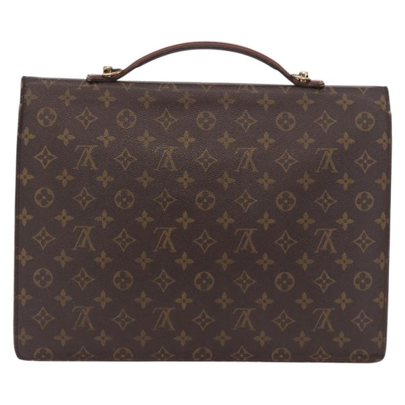 LOUIS VUITTON Monogram Porte Documents Bandouliere Bag M53338 Auth ka5092