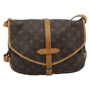 LOUIS VUITTON Monogram Saumur 30 Shoulder Bag M42256 LV Auth ka5094-13