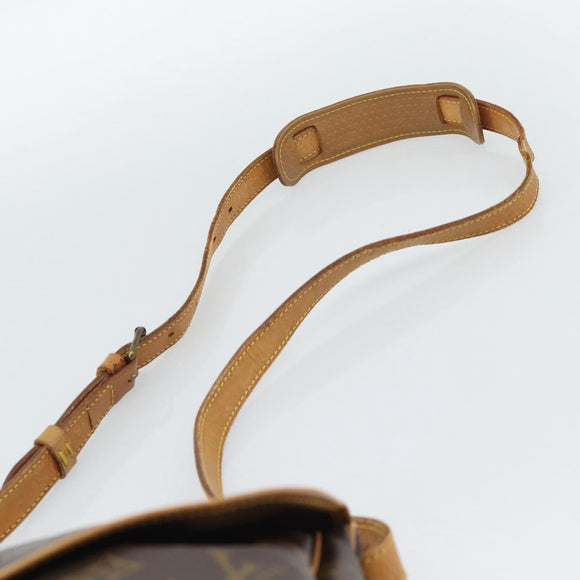 LOUIS VUITTON Monogram Saumur 30 Shoulder Bag M42256 LV Auth ka5094