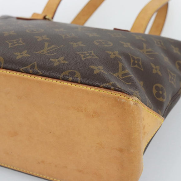 LOUIS VUITTON Monogram Cabas Piano Tote Bag M51148 LV Auth ka5095A