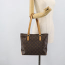 LOUIS VUITTON Monogram Cabas Piano Tote Bag M51148 LV Auth ka5095A-21
