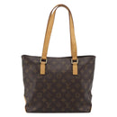 LOUIS VUITTON Monogram Cabas Piano Tote Bag M51148 LV Auth ka5095A-2