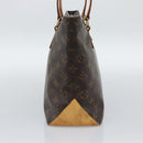 LOUIS VUITTON Monogram Cabas Piano Tote Bag M51148 LV Auth ka5095A-3
