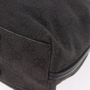 GUCCI GG Canvas Shoulder Bag Black 101341 Auth ka5097-11