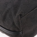 GUCCI GG Canvas Shoulder Bag Black 101341 Auth ka5097-12