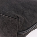 GUCCI GG Canvas Shoulder Bag Black 101341 Auth ka5097-13