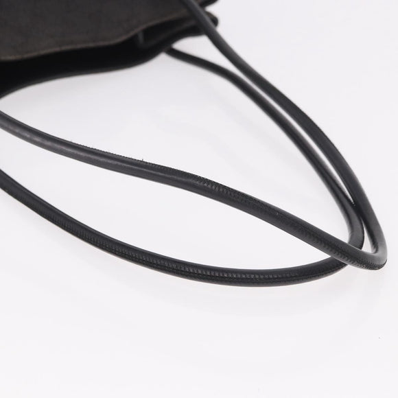 GUCCI GG Canvas Shoulder Bag Black 101341 Auth ka5097