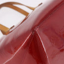 LOUIS VUITTON Vernis Bellevue PM Hand Bag Pomme D'amour M93583 LV Auth ka5098-17