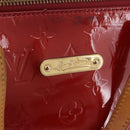 LOUIS VUITTON Vernis Bellevue PM Hand Bag Pomme D'amour M93583 LV Auth ka5098-20