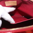 LOUIS VUITTON Vernis Bellevue PM Hand Bag Pomme D'amour M93583 LV Auth ka5098-24