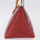 LOUIS VUITTON Vernis Bellevue PM Hand Bag Pomme D'amour M93583 LV Auth ka5098-5
