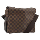 LOUIS VUITTON Damier Ebene Naviglio Shoulder Bag N45255 LV Auth ka5099A-1