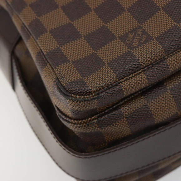 LOUIS VUITTON Damier Ebene Naviglio Shoulder Bag N45255 LV Auth ka5099A