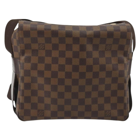 LOUIS VUITTON Damier Ebene Naviglio Shoulder Bag N45255 LV Auth ka5099A