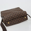 LOUIS VUITTON Damier Ebene Naviglio Shoulder Bag N45255 LV Auth ka5099A-6
