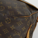 LOUIS VUITTON Monogram Saumur 35 Shoulder Bag M42254 LV Auth ka510-14