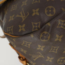 LOUIS VUITTON Monogram Saumur 35 Shoulder Bag M42254 LV Auth ka510-15