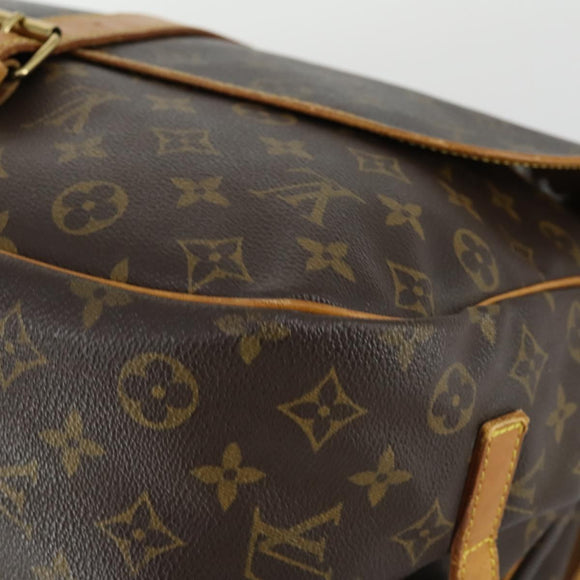 LOUIS VUITTON Monogram Saumur 35 Shoulder Bag M42254 LV Auth ka510