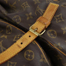 LOUIS VUITTON Monogram Saumur 35 Shoulder Bag M42254 LV Auth ka510-18