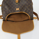 LOUIS VUITTON Monogram Saumur 35 Shoulder Bag M42254 LV Auth ka510-22