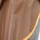 LOUIS VUITTON Monogram Saumur 35 Shoulder Bag M42254 LV Auth ka510-11