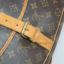 LOUIS VUITTON Monogram Saumur 35 Shoulder Bag M42254 LV Auth ka510-25