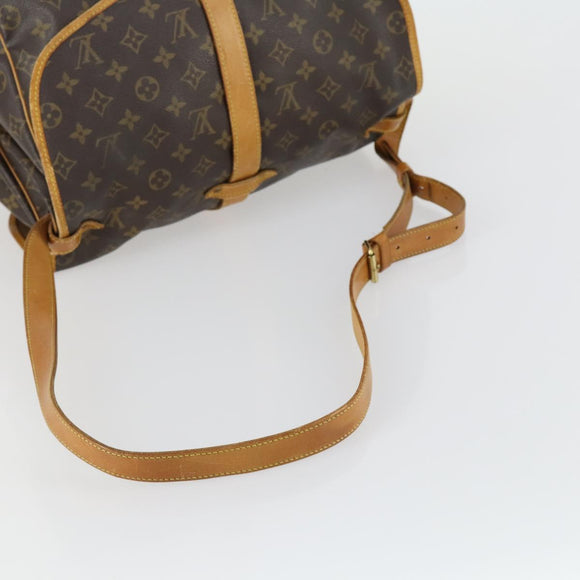 LOUIS VUITTON Monogram Saumur 35 Shoulder Bag M42254 LV Auth ka510