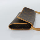 LOUIS VUITTON Monogram Pochette Twin PM Shoulder Bag M51854 LV Auth ka5101-4