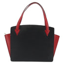 LOUIS VUITTON Epi Varenne Hand Bag Black Red M52387 LV Auth ka5103-13