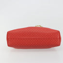 LOUIS VUITTON Nanogram Monogram Clutch Hand Bag Red M22327 LV Auth ka5104SM-6