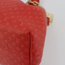 LOUIS VUITTON Nanogram Monogram Clutch Hand Bag Red M22327 LV Auth ka5104SM-17