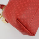 LOUIS VUITTON Nanogram Monogram Clutch Hand Bag Red M22327 LV Auth ka5104SM-18