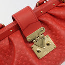 LOUIS VUITTON Nanogram Monogram Clutch Hand Bag Red M22327 LV Auth ka5104SM-20