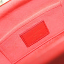 LOUIS VUITTON Nanogram Monogram Clutch Hand Bag Red M22327 LV Auth ka5104SM-22