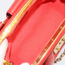 LOUIS VUITTON Nanogram Monogram Clutch Hand Bag Red M22327 LV Auth ka5104SM-11