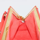 LOUIS VUITTON Nanogram Monogram Clutch Hand Bag Red M22327 LV Auth ka5104SM-23