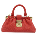 LOUIS VUITTON Nanogram Monogram Clutch Hand Bag Red M22327 LV Auth ka5104SM-13