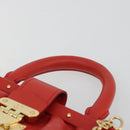 LOUIS VUITTON Nanogram Monogram Clutch Hand Bag Red M22327 LV Auth ka5104SM-14