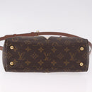 LOUIS VUITTON Monogram V Tote BB Hand Bag 2way M44520 LV Auth ka5105A-11