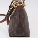LOUIS VUITTON Monogram V Tote BB Hand Bag 2way M44520 LV Auth ka5105A-4