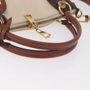 LOUIS VUITTON Monogram V Tote BB Hand Bag 2way M44520 LV Auth ka5105A-7