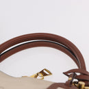 LOUIS VUITTON Monogram V Tote BB Hand Bag 2way M44520 LV Auth ka5105A-8