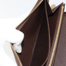 LOUIS VUITTON Damier Ebene Zippy Organizer Long Wallet N60003 LV Auth ka5107A-19
