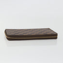 LOUIS VUITTON Damier Ebene Zippy Organizer Long Wallet N60003 LV Auth ka5107A-5