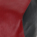 LOUIS VUITTON Epi Petit Noe Shoulder Bag Bicolor Black Red M44017 LV Auth ka511-9