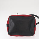 LOUIS VUITTON Epi Petit Noe Shoulder Bag Bicolor Black Red M44017 LV Auth ka511-5